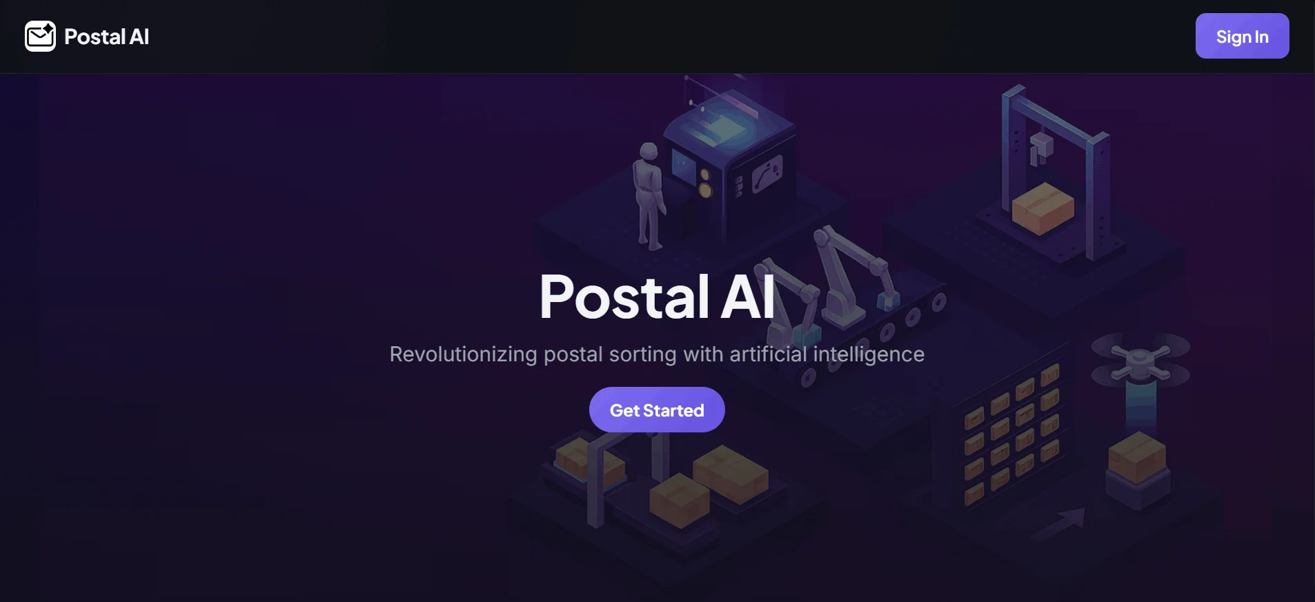 AI-Based Postal Sorting System